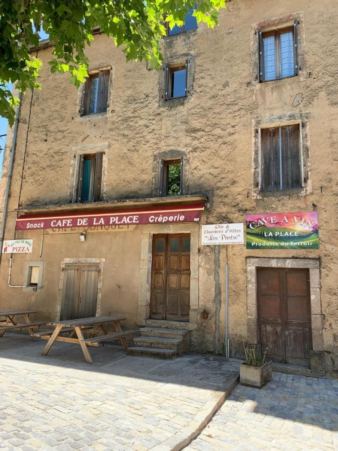 Lanuéjols Cafe De La Place Gite & Chambres D'Hotes "Lou Pastre" المظهر الخارجي الصورة